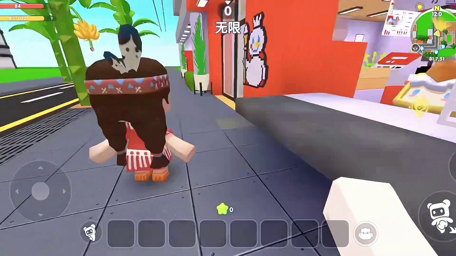 迷你世界：发疯日常…不小心把手摔