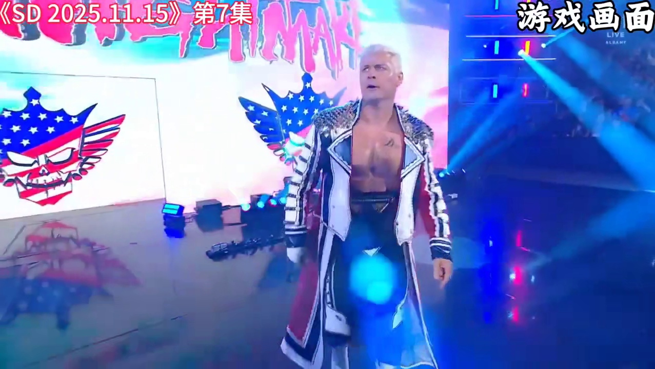 第7集：主战赛：科迪 VS 布朗森•里德！（WWE冠军赛）（游戏画面）