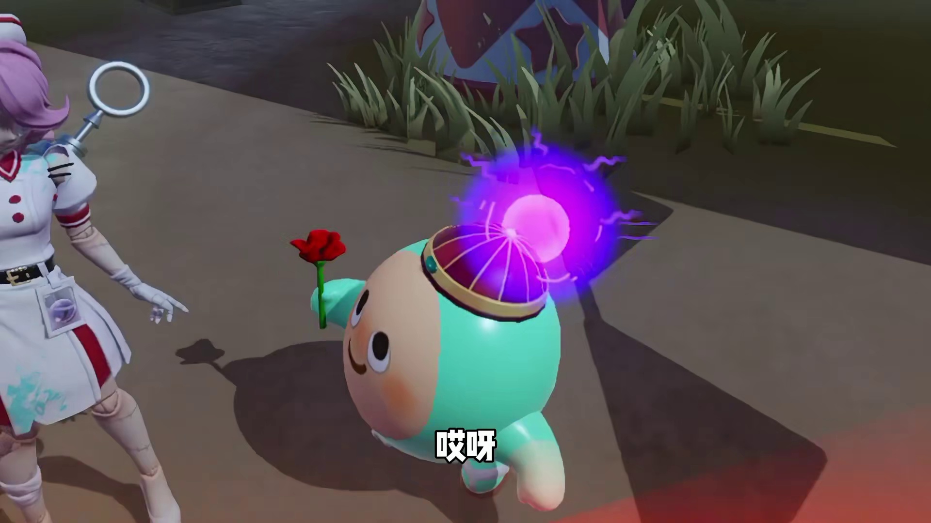 蛋仔派对：当猫女抢走其他追捕的专属位置时，他们都是什么反应？