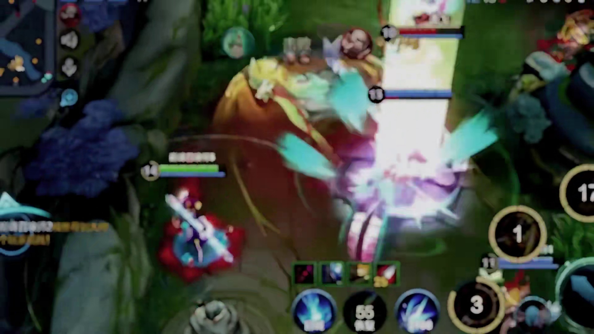 我就知道他开了透视