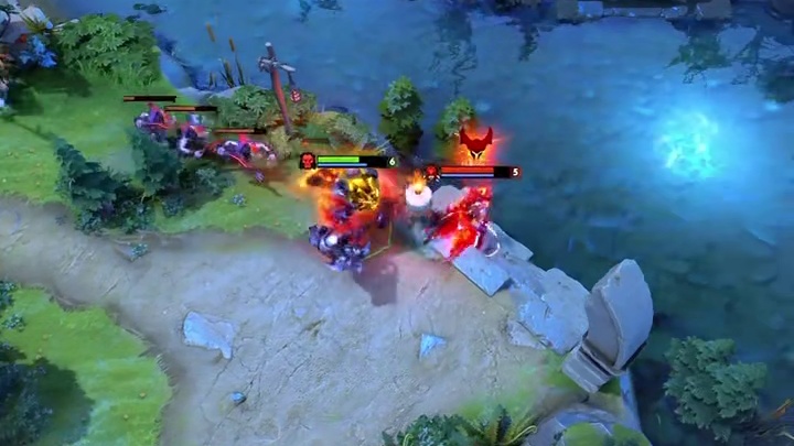 中单斧王没啥用过完对线只能当三号位打