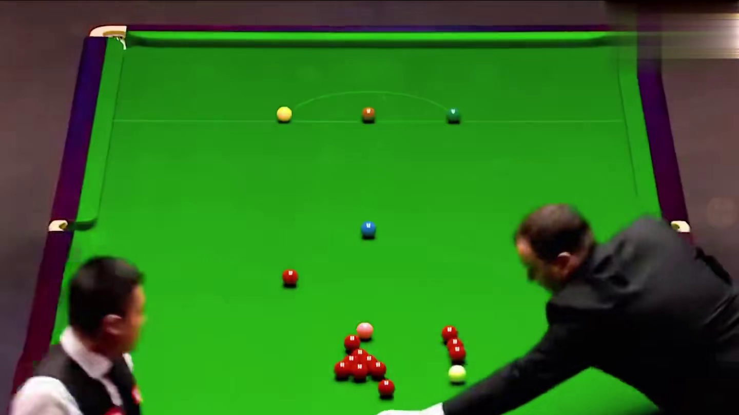 丁俊晖生涯最奇葩一杆147，魔幻翻袋燃爆全场