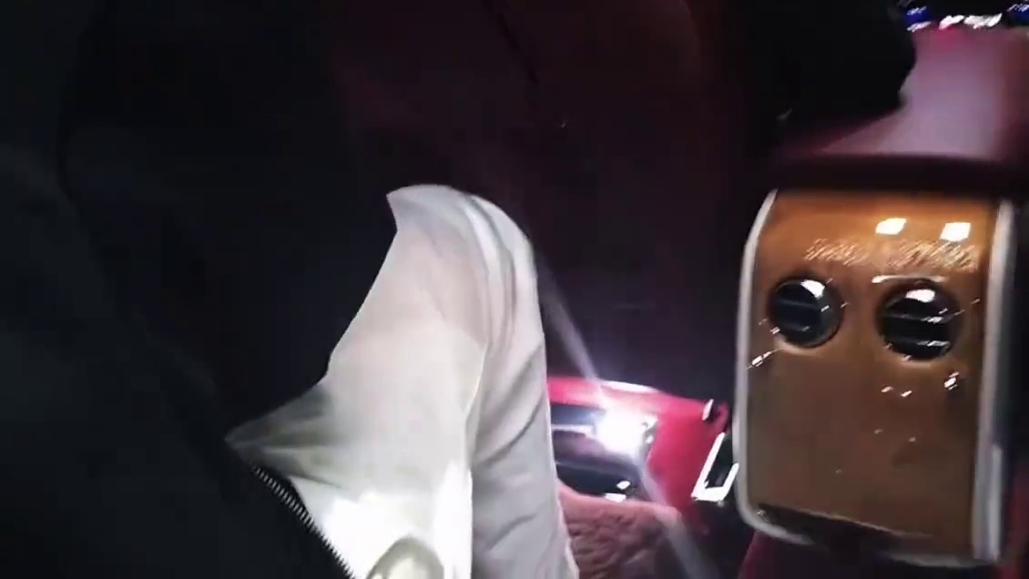 第一次坐劳斯莱斯的样子