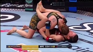 體格相差太大打不進去偉麗雖然輸了雖敗猶榮＃UFC322