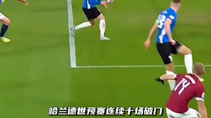 哈兰德一记势大力沉的头球轰开对手大门