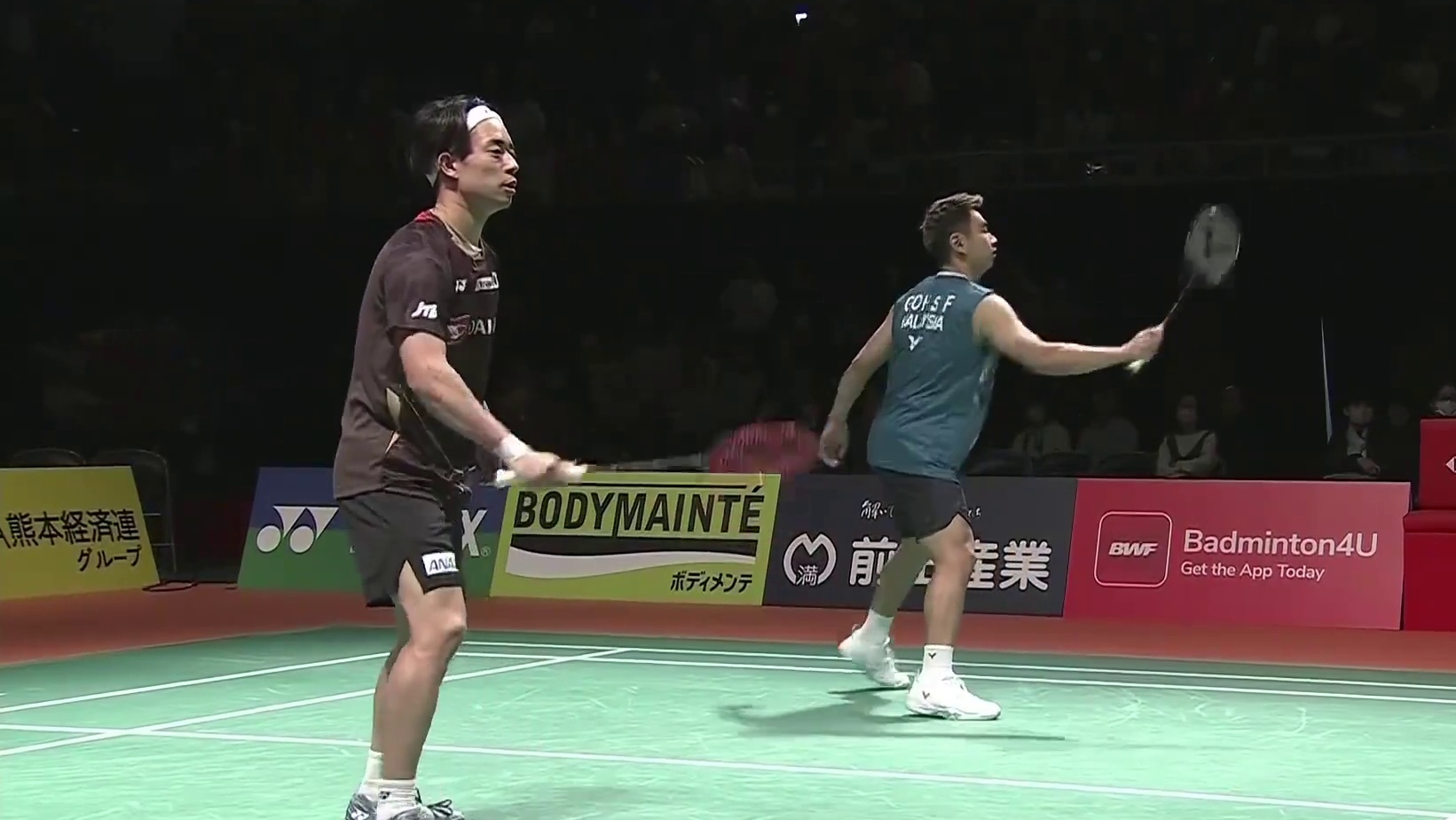 绿川大辉/山下恭平VS吴世飞/伊祖丁日本熊本羽毛球大师赛