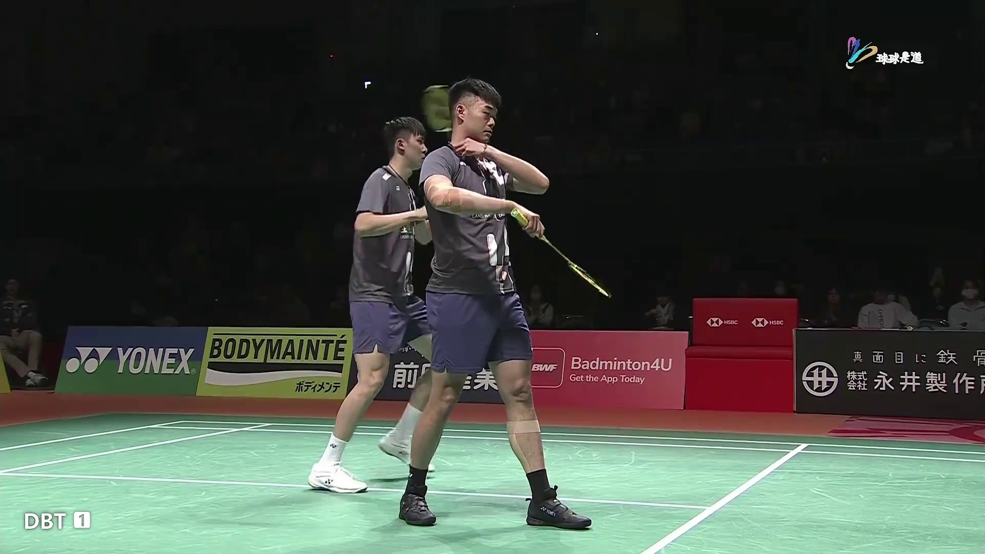 金元浩/徐承宰VS邱相榤/王齐麟日本熊本羽毛球大师赛
