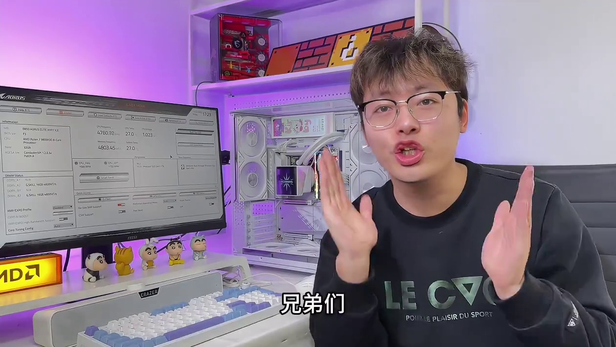 9800X3D搭配技嘉主板的超频作业来喽！保姆级教程！