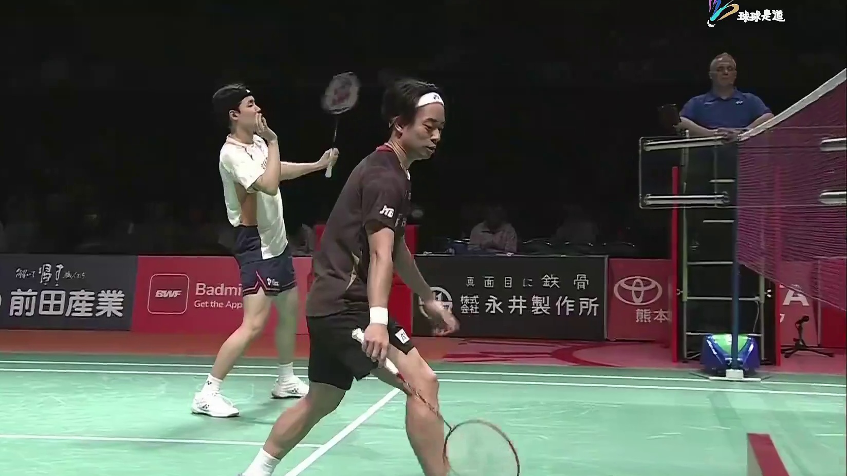 徐承宰金元浩 VS绿川大辉山下恭平日本熊本羽毛球大师赛