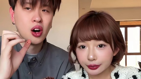 速度很快的吃到了！