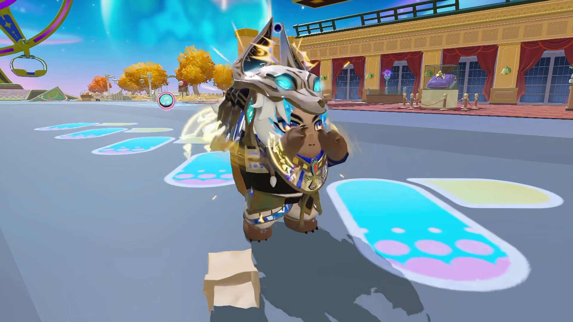 蛋仔派对：不同皮肤吃面包的效果，这也太抽象了！