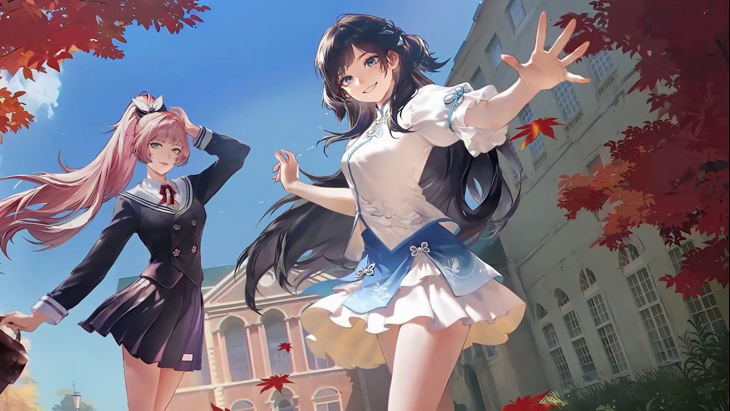 一觉醒来我的同桌是蓝梦？蓝梦国风新装直售上新啦