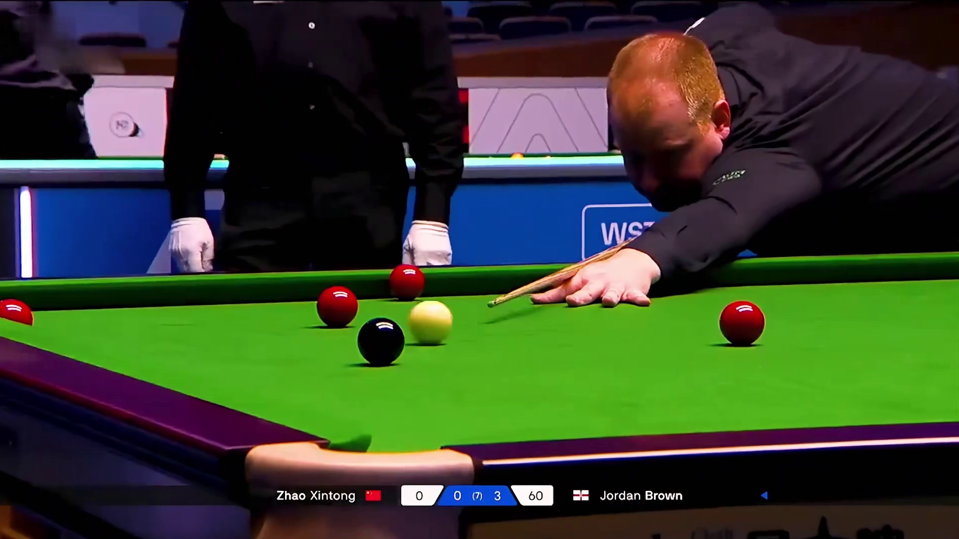 斯诺克最新的比赛！赵心童首局被四连鞭，状态不佳惨遭淘汰  (3)