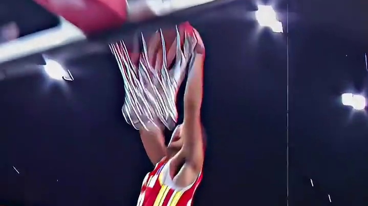 看着都疼，这就是我不扣篮的原因