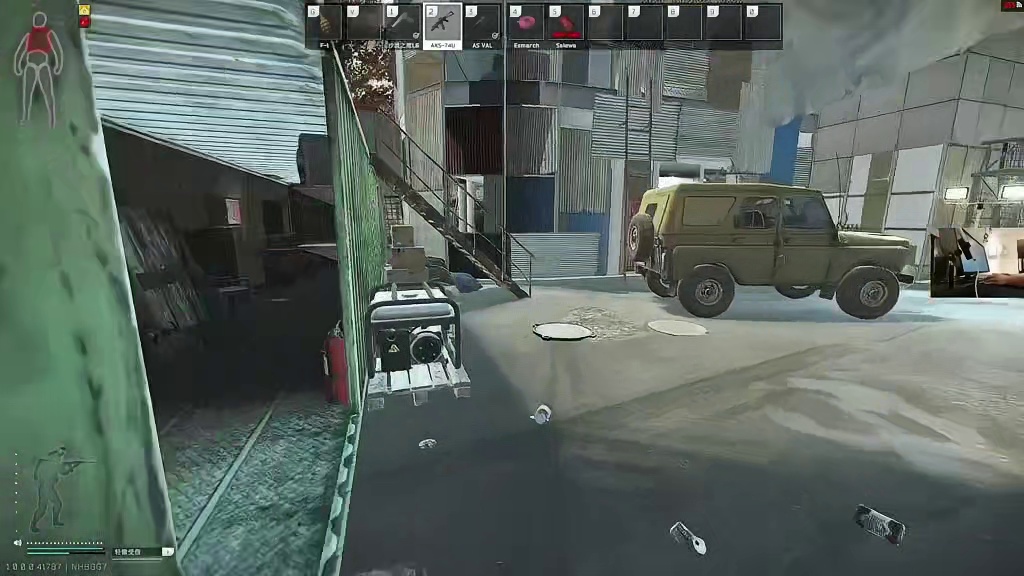 新档萌新半改枪 5万卢布的拐杖枪械！非轮椅！街区BOSS实战