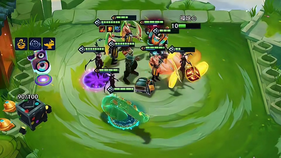 我最喜欢和玩朋克的一起玩了，因为他们不卡牌，想追哪个就哪个。