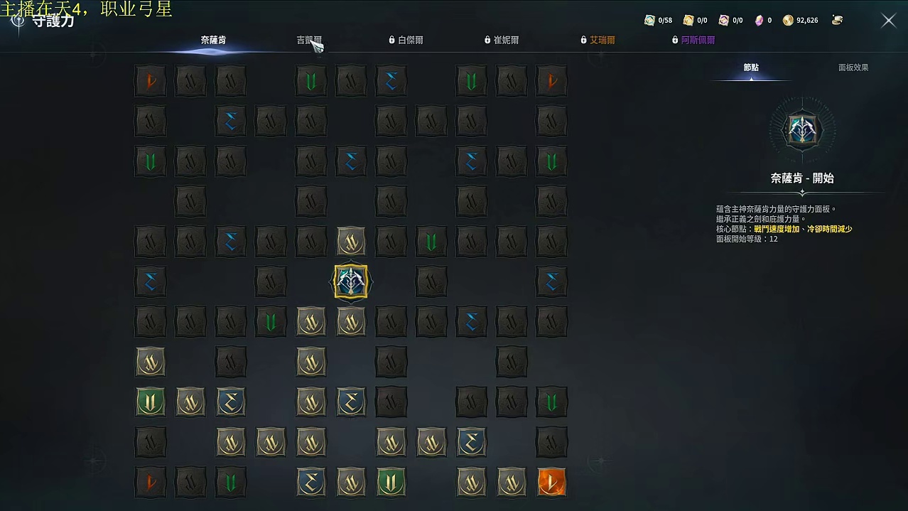 永恒之塔2弓星技能链接加点