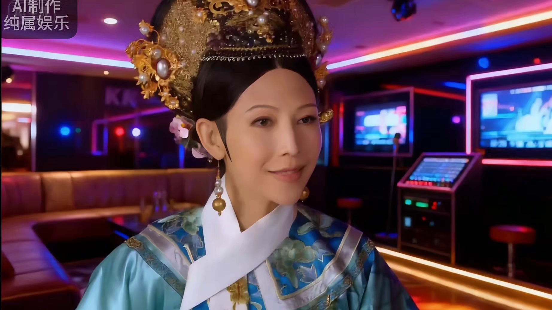 皇上学艺不精，竟被华妃扔进泡福井中？