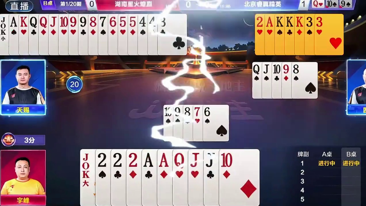 碾压性的牌力，却输给了一手“阳谋”！四条巅峰心理战解读