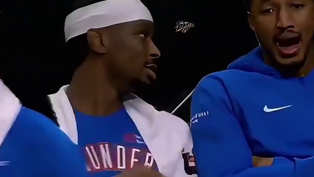 雷霆战胜老鹰取得三连胜，切特31分，亚历山大30分