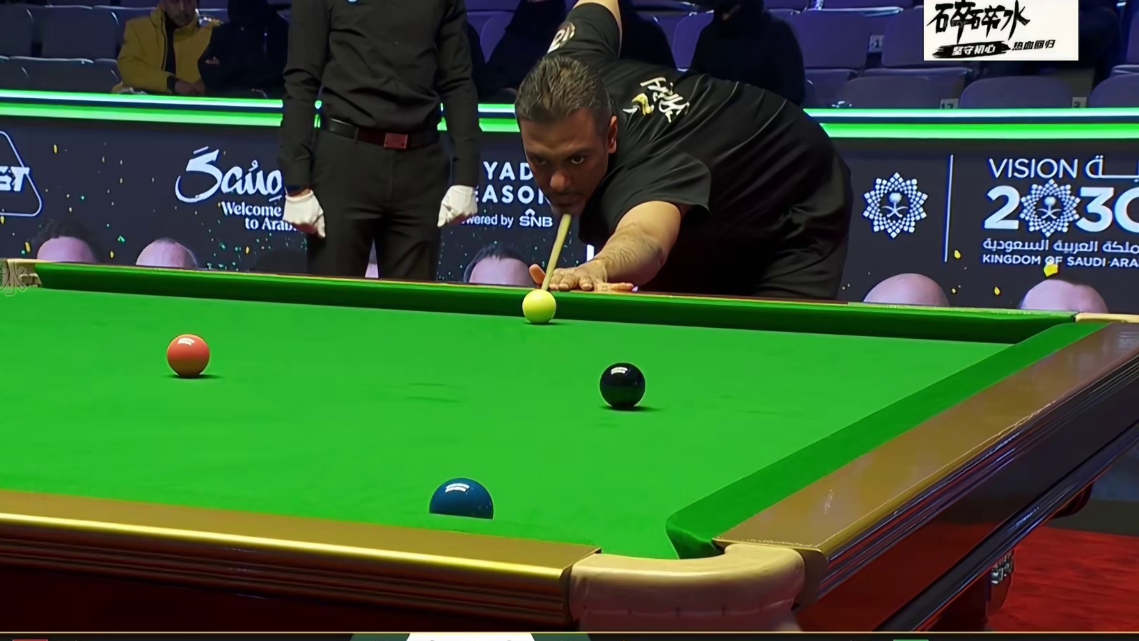 丁俊晖再战利雅得，对手神鬼难测，给机会都不要，丁：只能赢了！