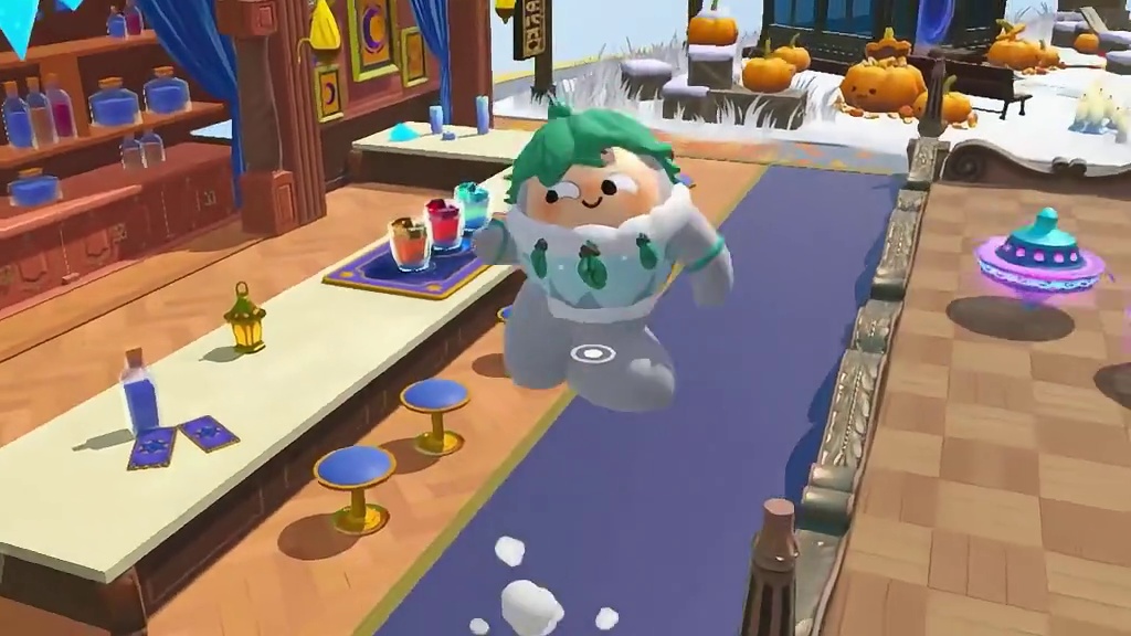 蛋仔派对：岛上药水喝太多，竟然还能穿模到地底下？ #