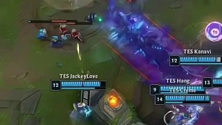 變化的是時間，不變的是勇氣 #T1對戰(zhàn)TES  #S15淘汰賽  #英雄聯(lián)盟S15  #上聊S1