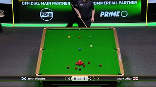 2025斯諾克利雅得錦標(biāo)賽：艾倫vs希金斯