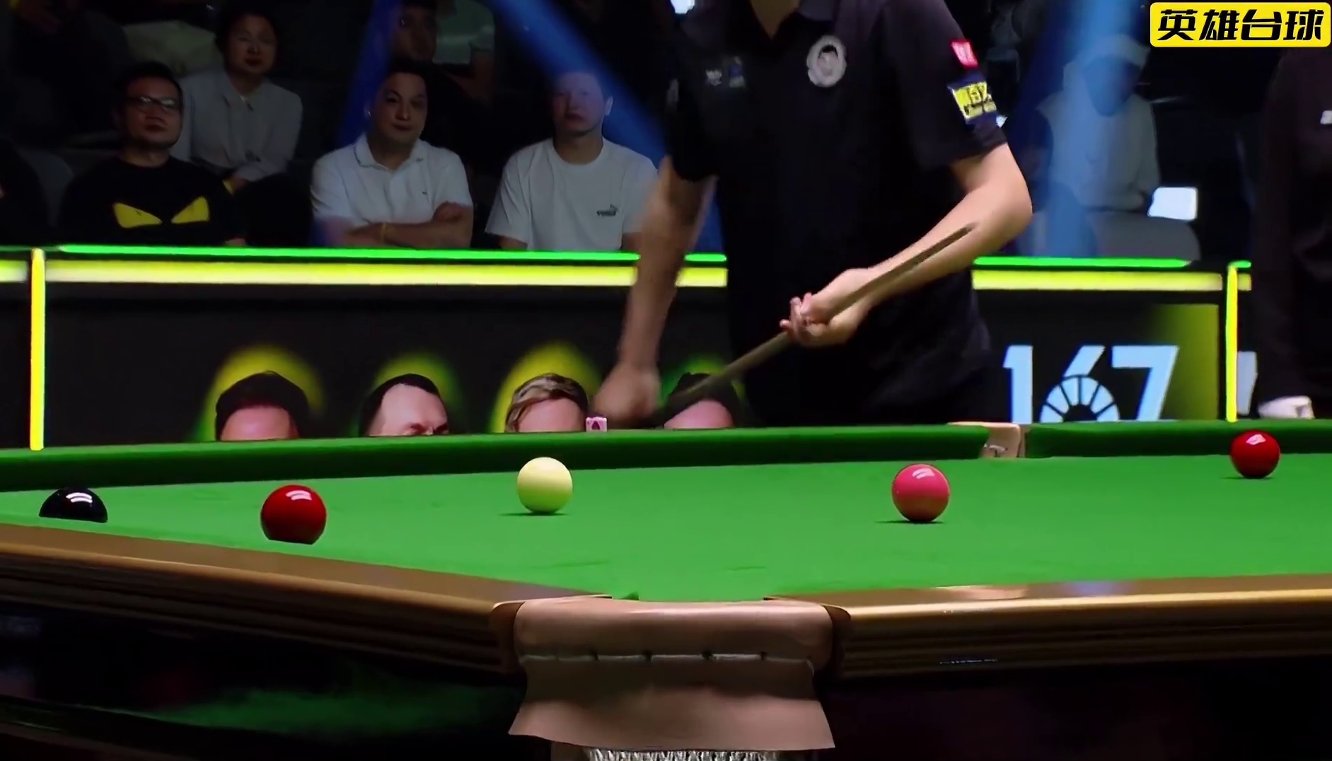 最新比赛，沙特利雅得锦标赛丁俊晖首秀，细腻控球非常轻松的单杆制胜！