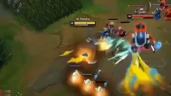 可惜还是被德莱文大招留住了