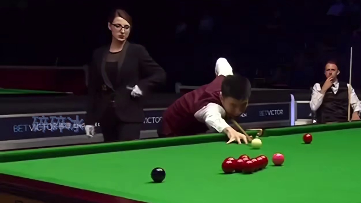 杀伤力多强？特鲁姆普开球，赵心童直接长台灌进，这还怎么玩？