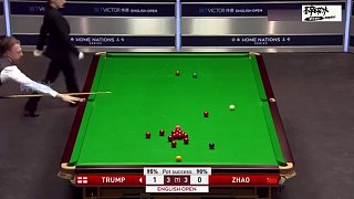 3-3決勝局！趙心童特魯姆普開啟瘋狂進(jìn)攻模式，單桿破百真精彩
