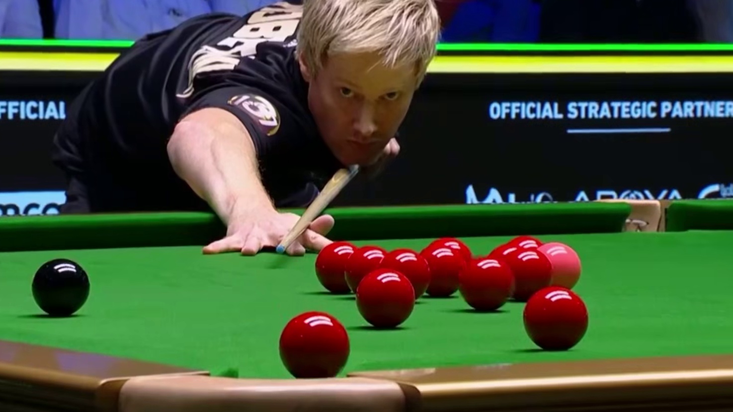 2025斯诺克利雅得锦标赛：罗伯逊vs艾伦