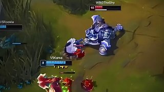 Theshy 拉扯名場面