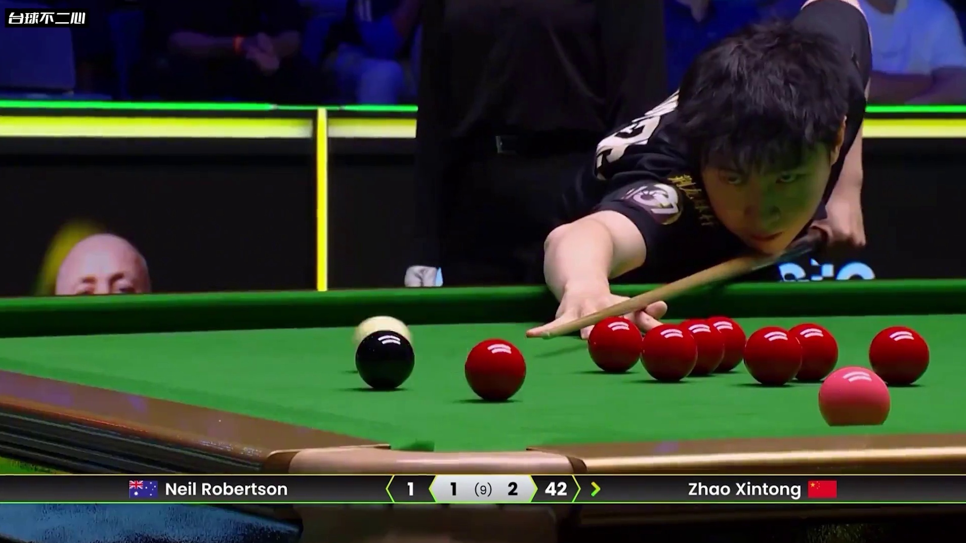 超强远台霸气清台！赵心童决赛疯狂秀准度，状态爆棚打球太流畅！