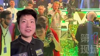 北京時(shí)間11月22日凌晨，沙特阿拉伯。趙心童5-2尼爾·羅伯遜，奪2025利雅得狂歡季錦標(biāo)賽冠軍！