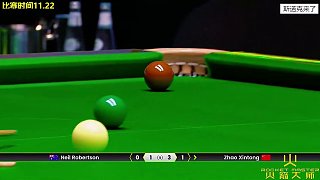 4進決賽4次奪冠！趙心童豪橫長臺打出頂級清臺，沙特土豪瘋狂鼓掌