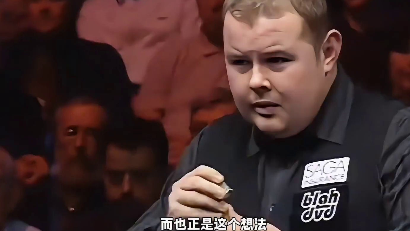 论不打假球的胖子李顶级高杆吸库！ #斯诺克 #斯蒂芬李 #杆法 #桌球