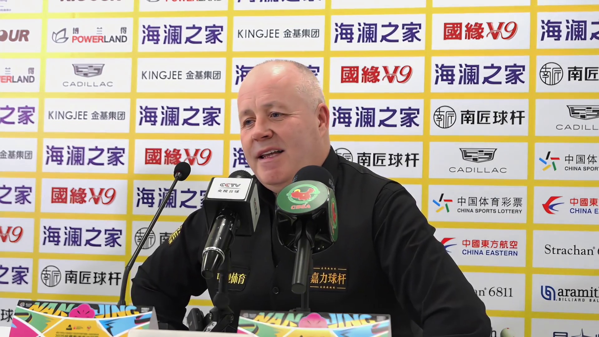 2025斯诺克国锦赛，希金斯杀入决赛，对阵吴宜泽，希金斯谈到吴宜泽时，称自己的儿子比吴宜泽都大了，不