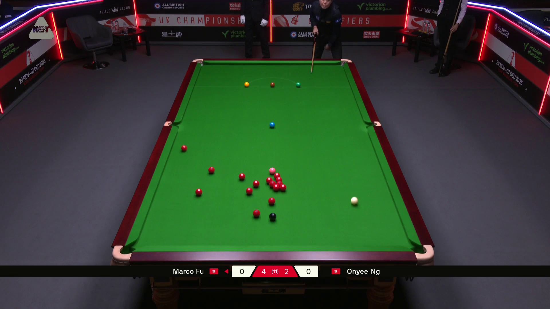 傅家俊VS吴安仪 2025斯诺克英锦赛资格赛 第七局