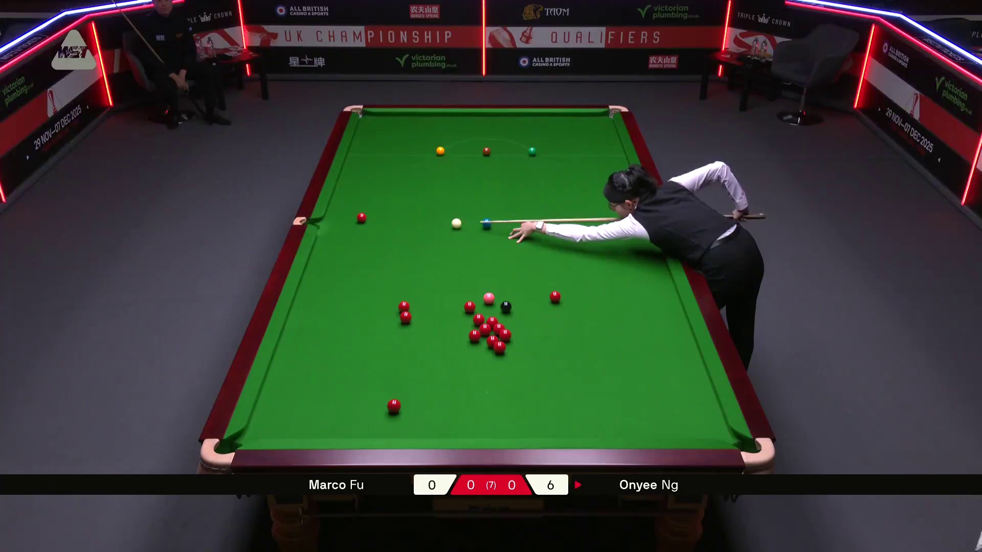 【回放】傅家俊 VS 吴安仪 2025斯诺克英国锦标赛资格赛 清流