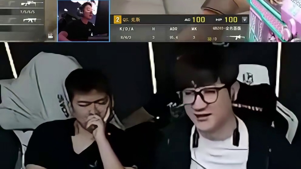 老白看U21青训选手冬眠快乐电竞，调侃到时要把他选来打积分赛