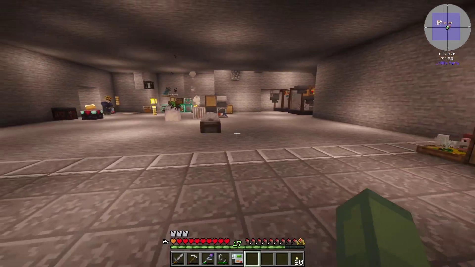 在我的世界中玩到传送门了？