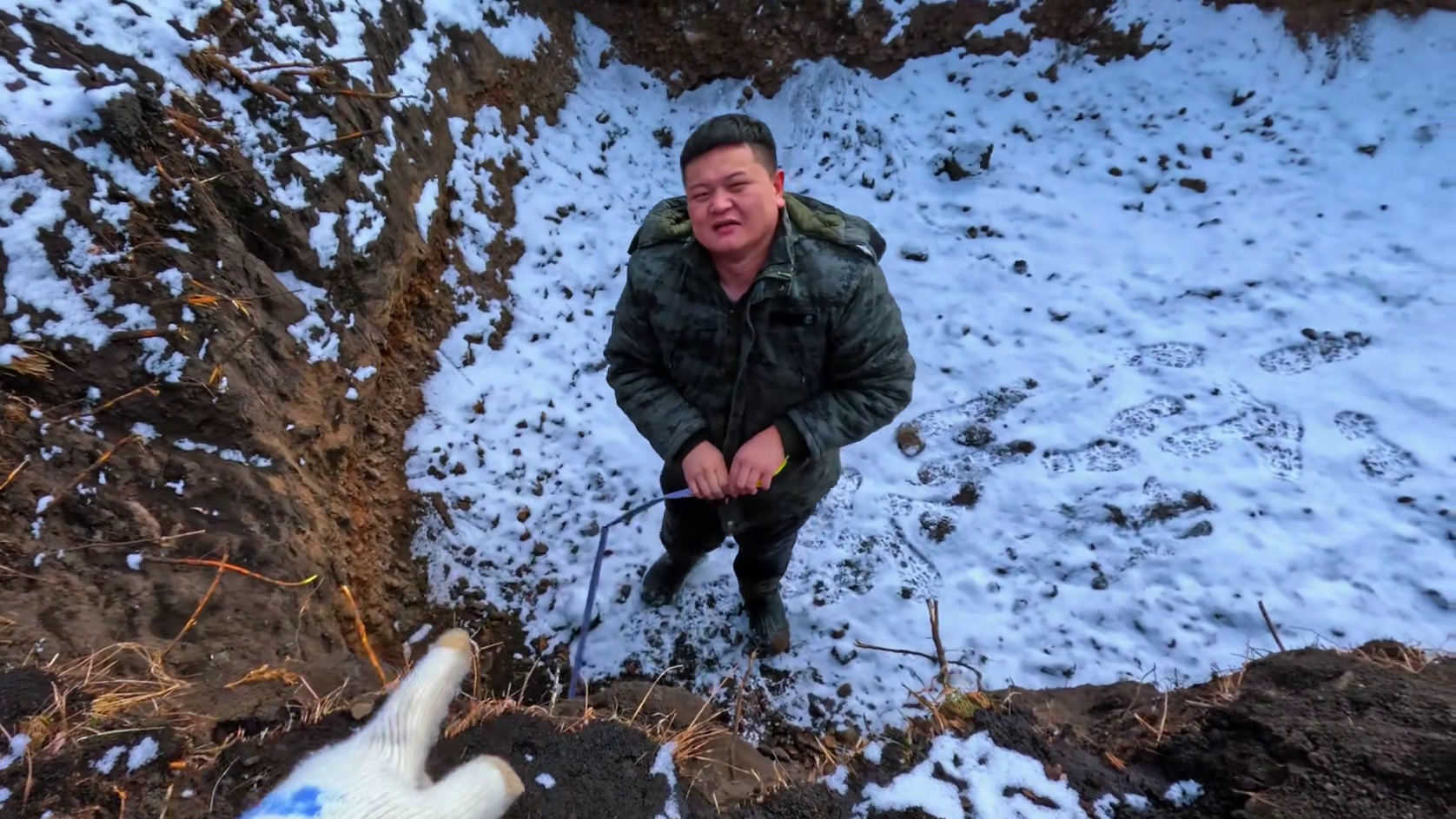 大兴安岭野外搭建地下庇护所，建造材料都已买好。天气越来越冷，希望尽快建好入住！ #