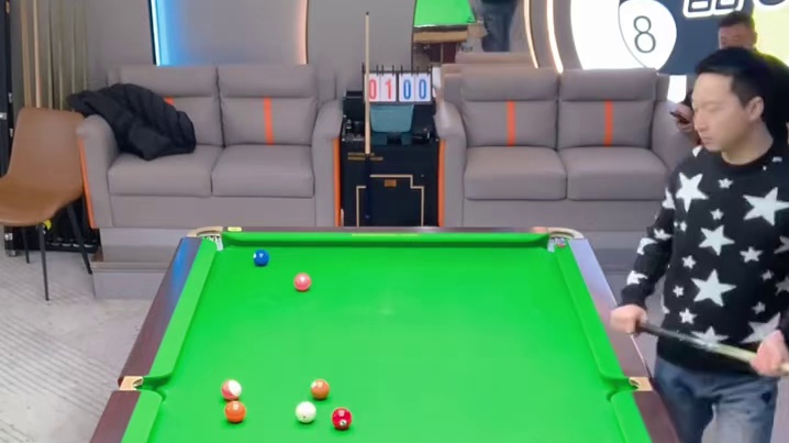 开局就是远台贴库，一杆清台这节奏舒服了