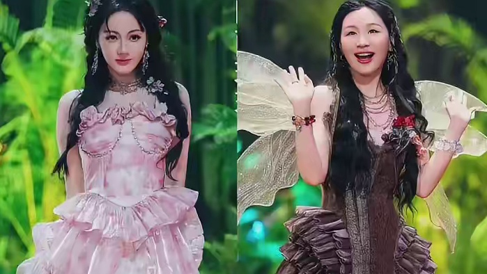 金靖一点都不输迪丽热巴