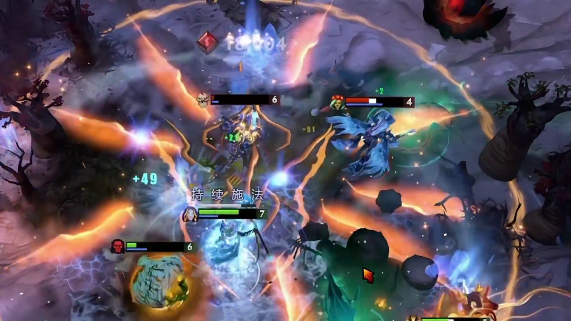 DOTA2冰女 不吵不闹素质游戏，净化dota由我做起