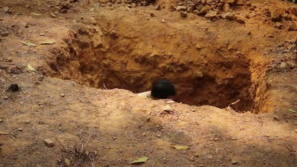 在野外能住上这样的庇护所，属实是相当豪华又隐蔽！