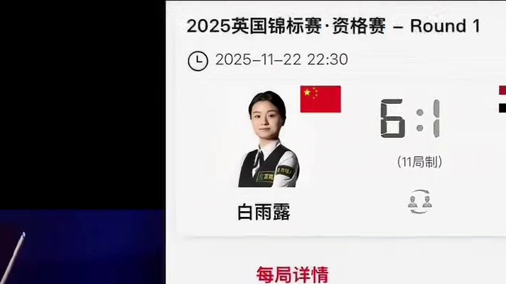 恭喜20岁的英格兰选手利亚姆·普伦在2025英锦赛资格赛打出职业生涯第一杆147，傅家俊复出后第一场