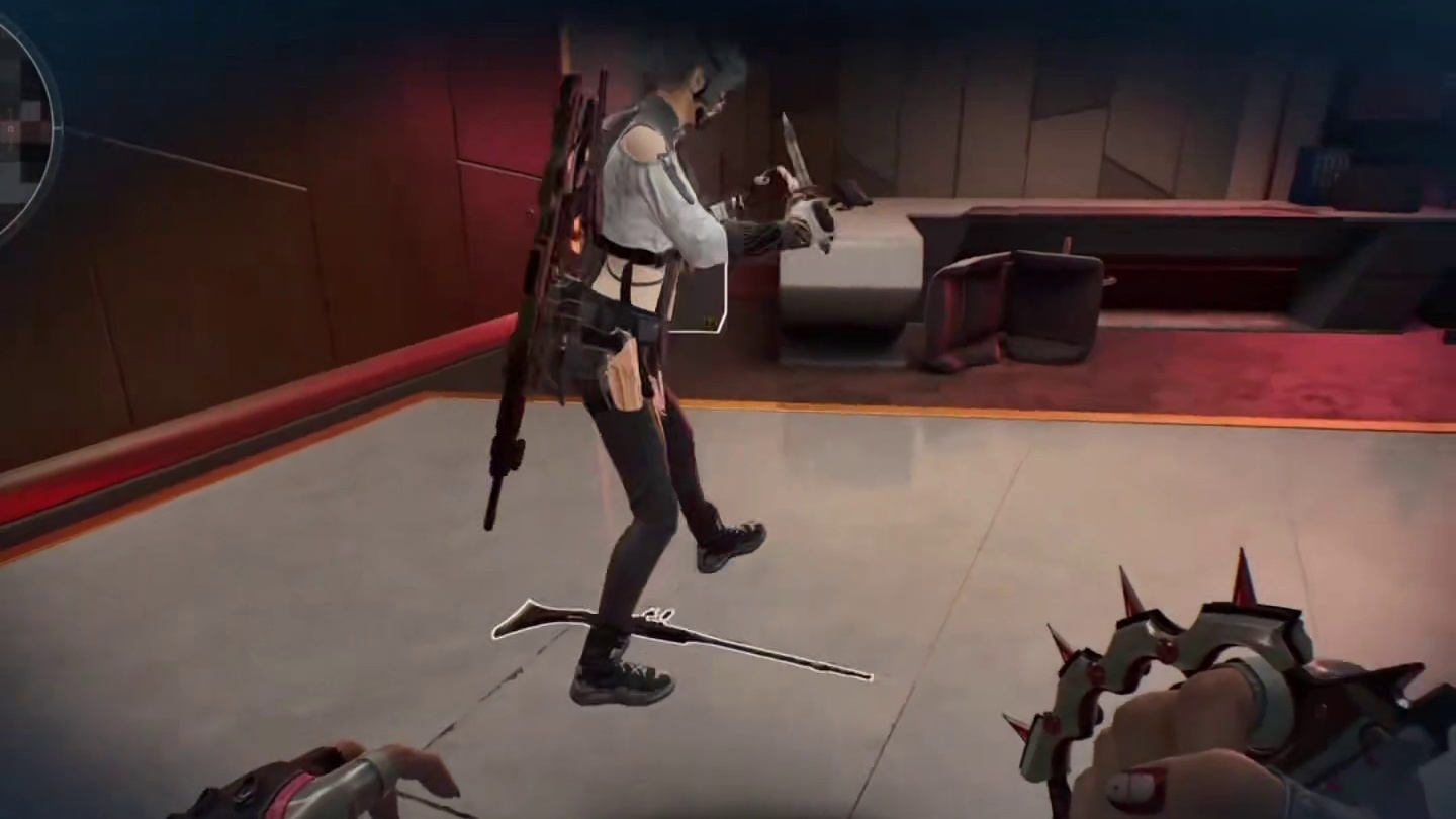 我就问你 你见过三持滑膛枪吗？